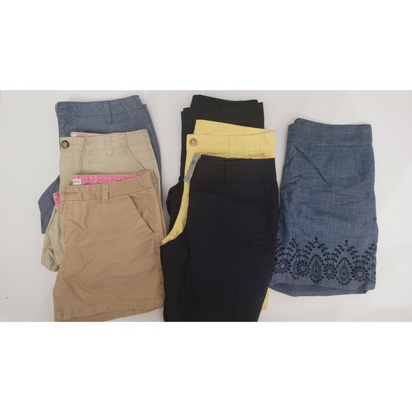 Multiples Pants - Women's Shorts Lot of 6 Item Size 6-8 Mixed Brands and Styles